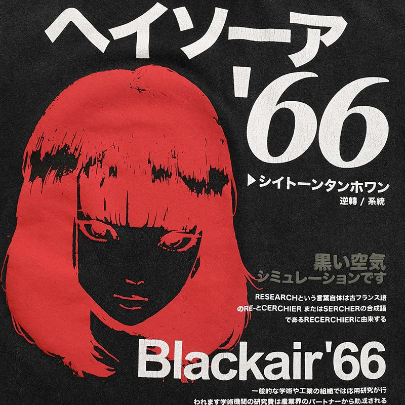 Anime Girl Cartoon T-shirt