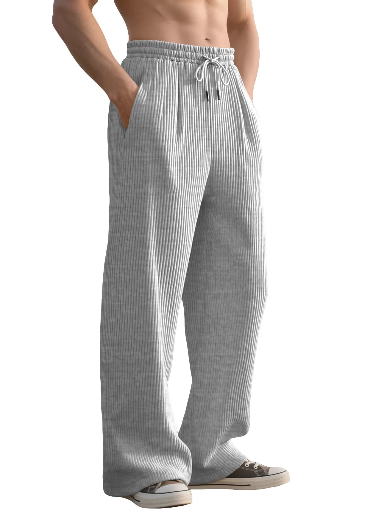 Laid Back Style Wide Leg Pants