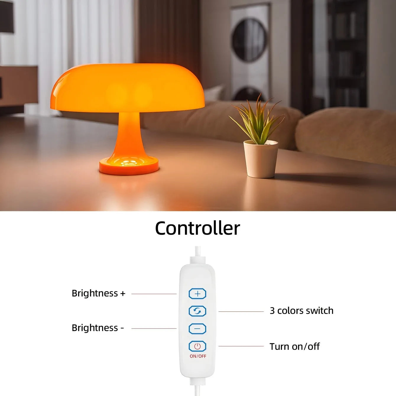 Classic Mushroom Table Lamp