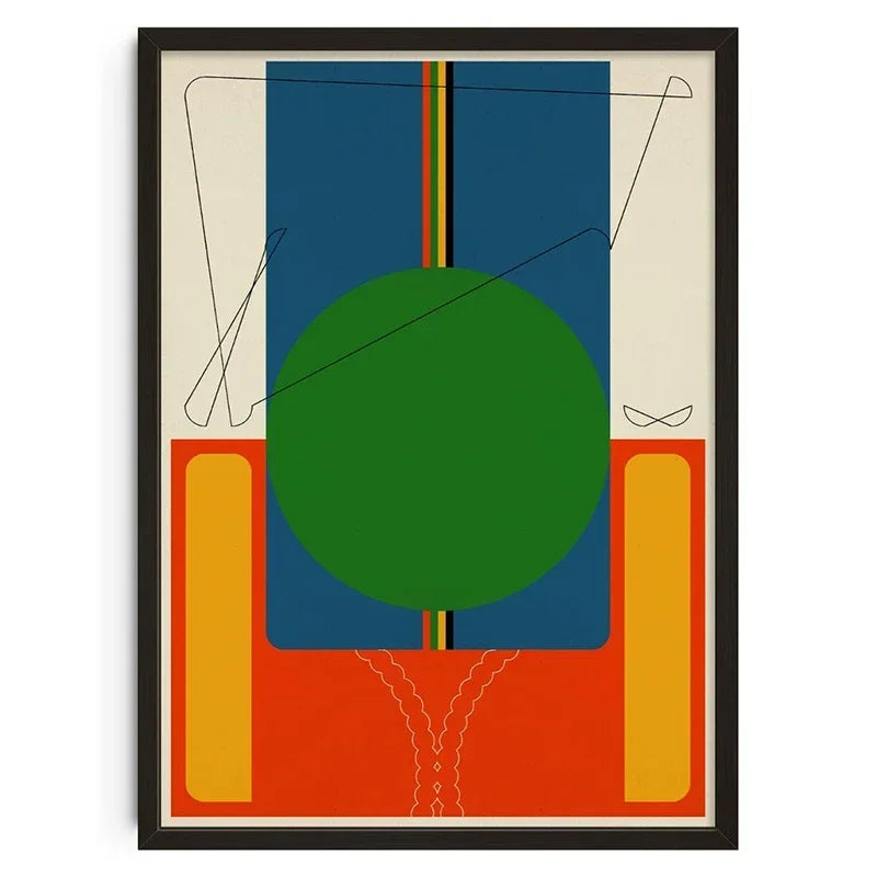 Retro Abstract Soul Classic Wall Art