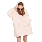Winter Blanket Hoodie Oversized Sweatshirt