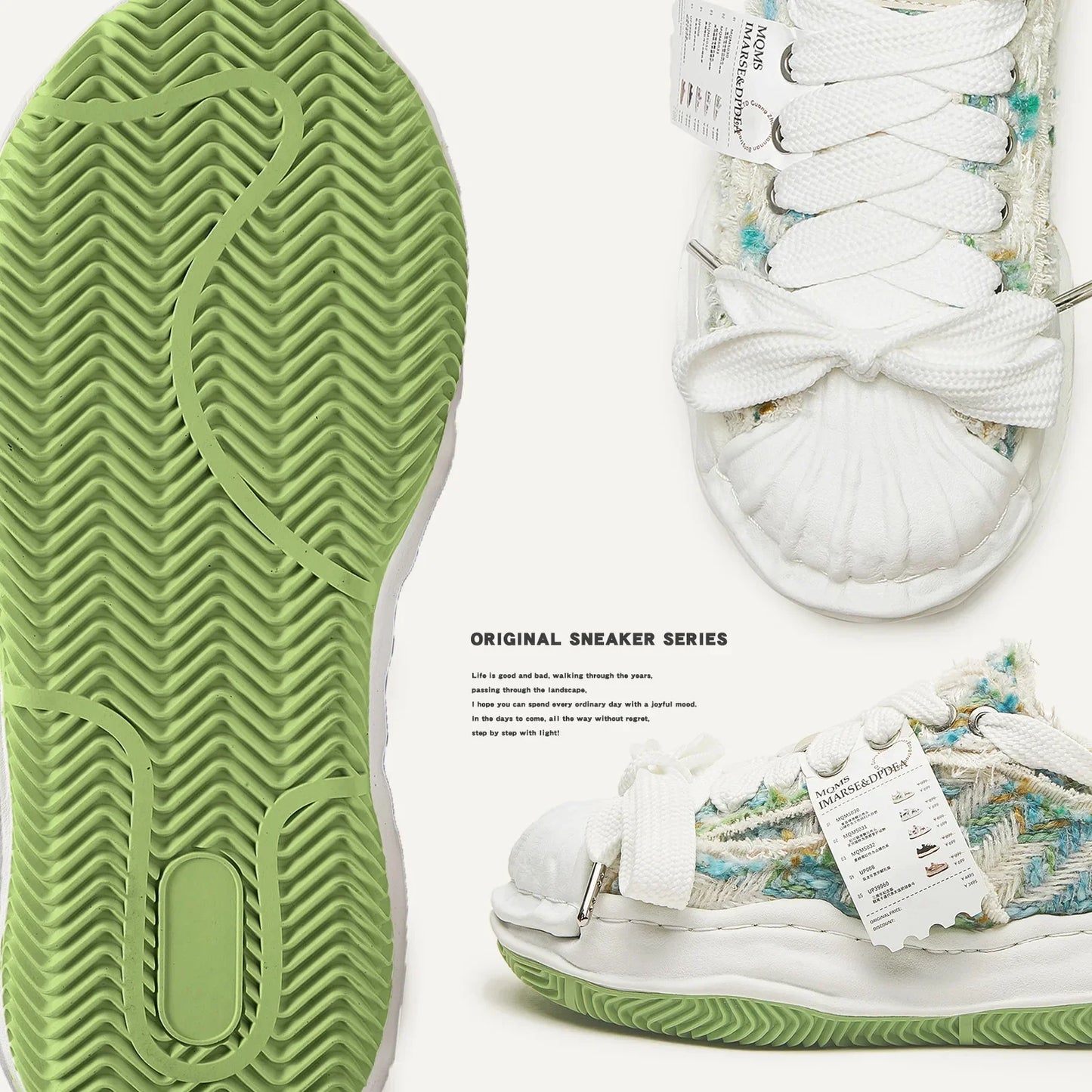 Retro Destroyer School Sneakers for Couples