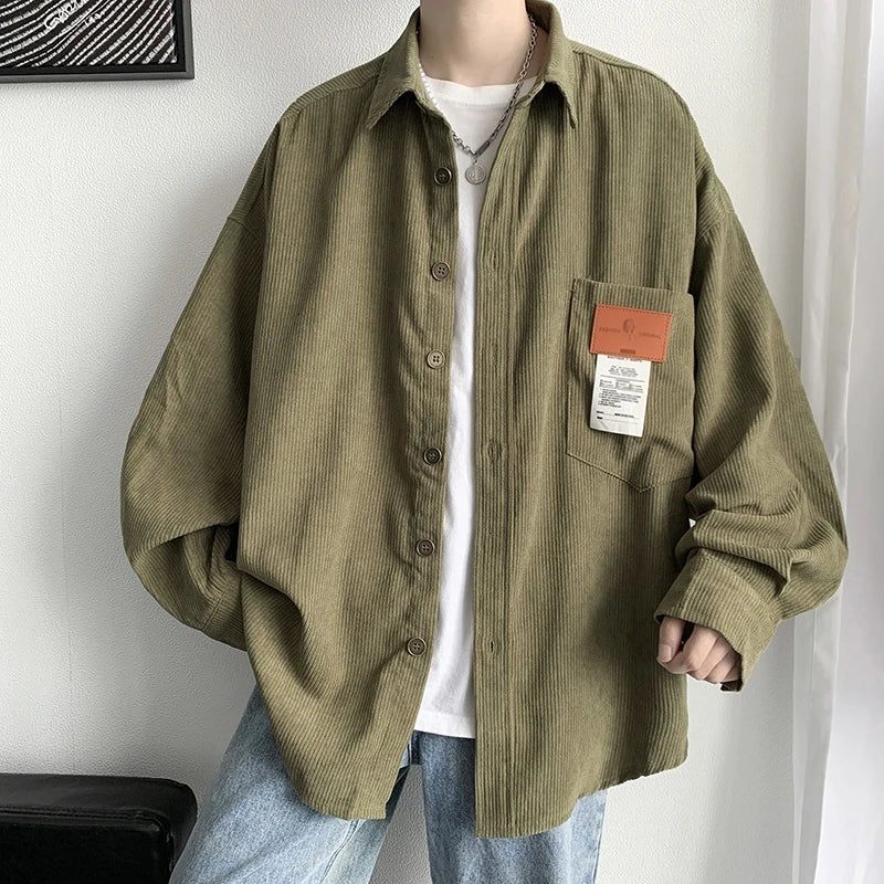 Y2K Corduroy Shirt