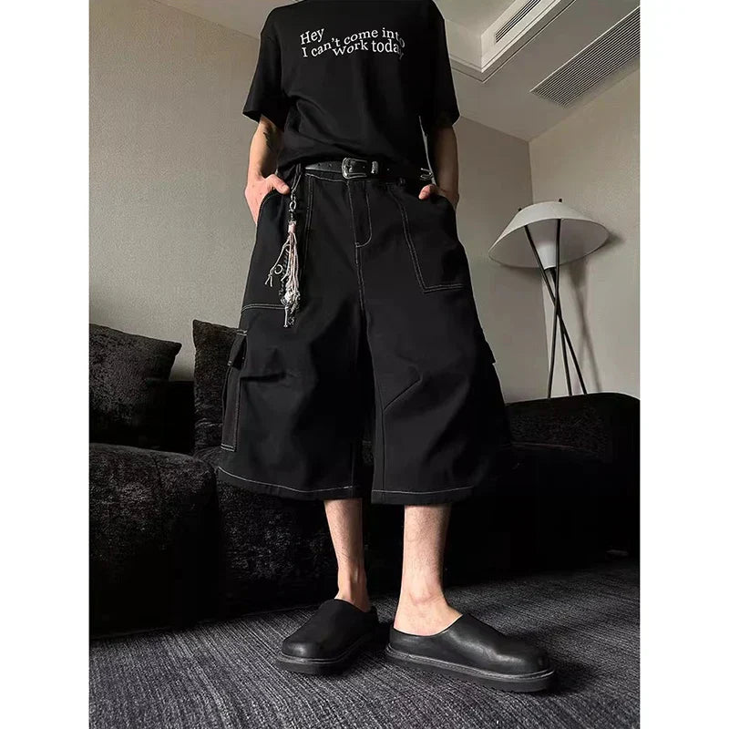 Jorts Cargo Anchos Vintage
