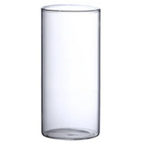 Vintage Minimalist Glass Vase Cylinder Flower