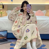 Korean Style Nightgown Sleepwear