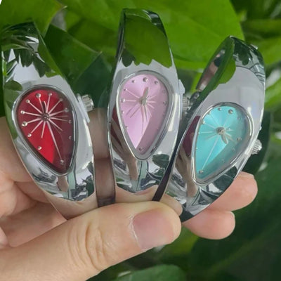 Water Droplets Y2k Quartz Watch