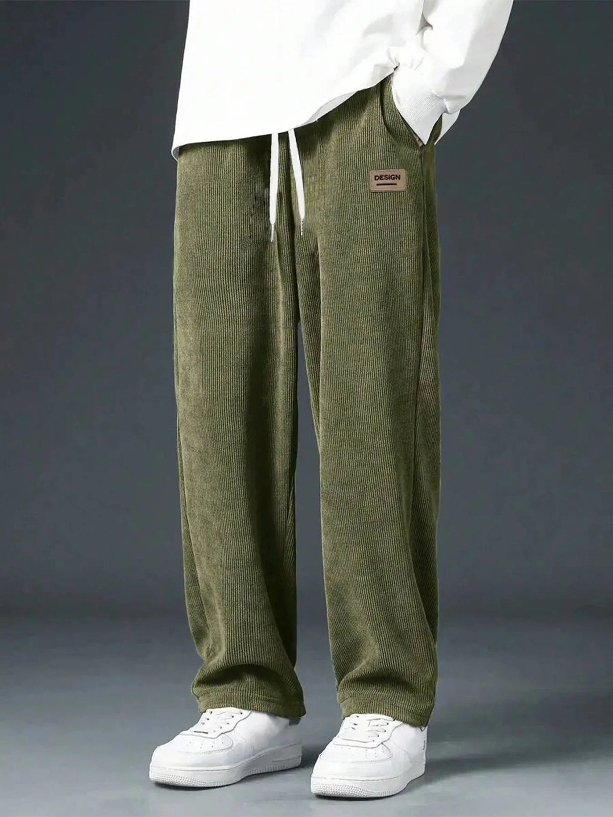 Y2K Corduroy Casual Jogger Pants