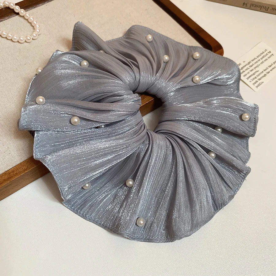 Double Layered Flower Lace Hair Tie
