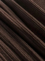 Straight Leg Korean Style Corduroy Pants
