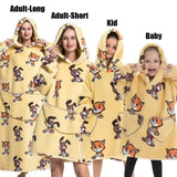 Oversized Blanket Family Matching Hoodie