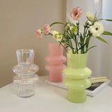 Creative Glass Flower Vintage Vase