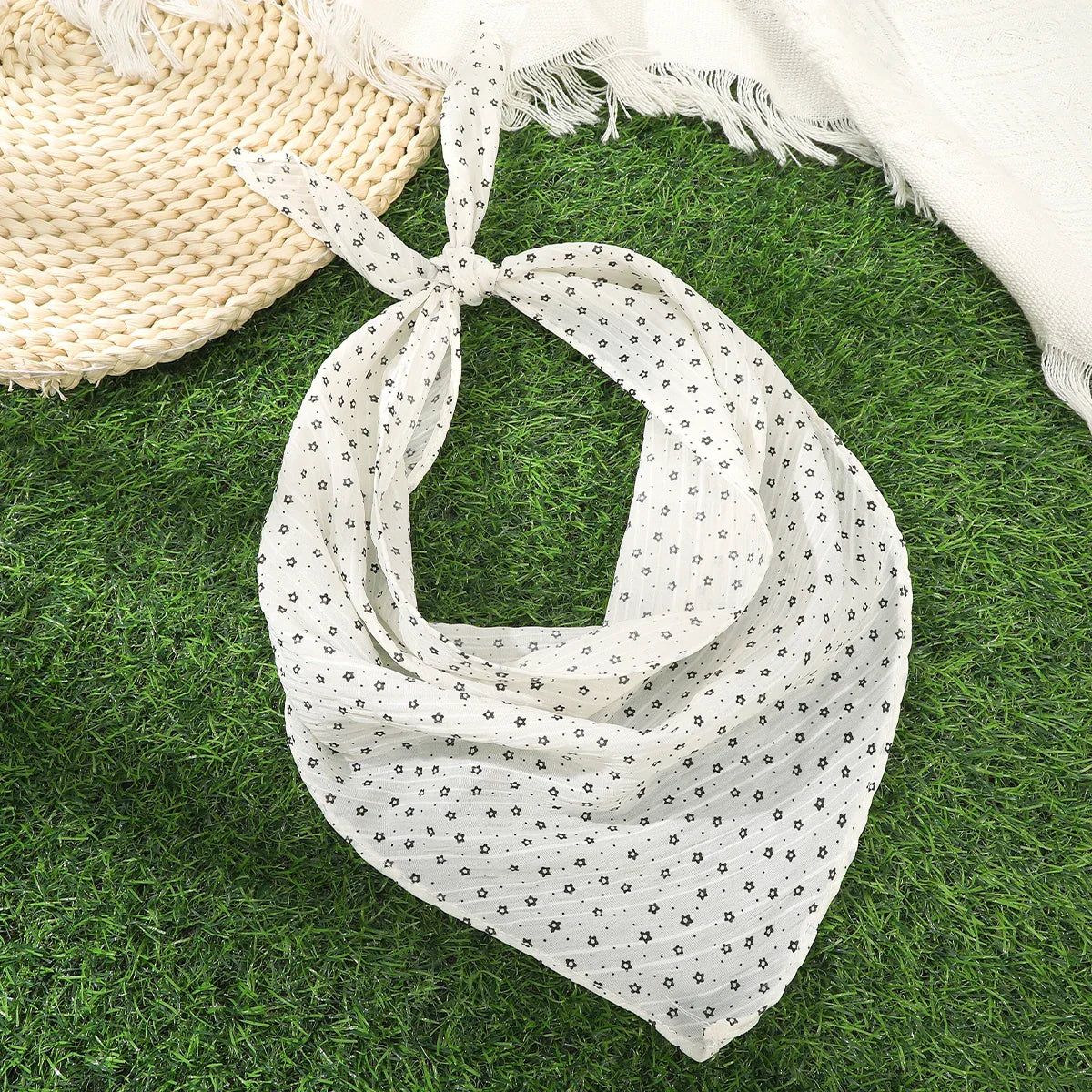 Daisy Pattern Handmade Hairband