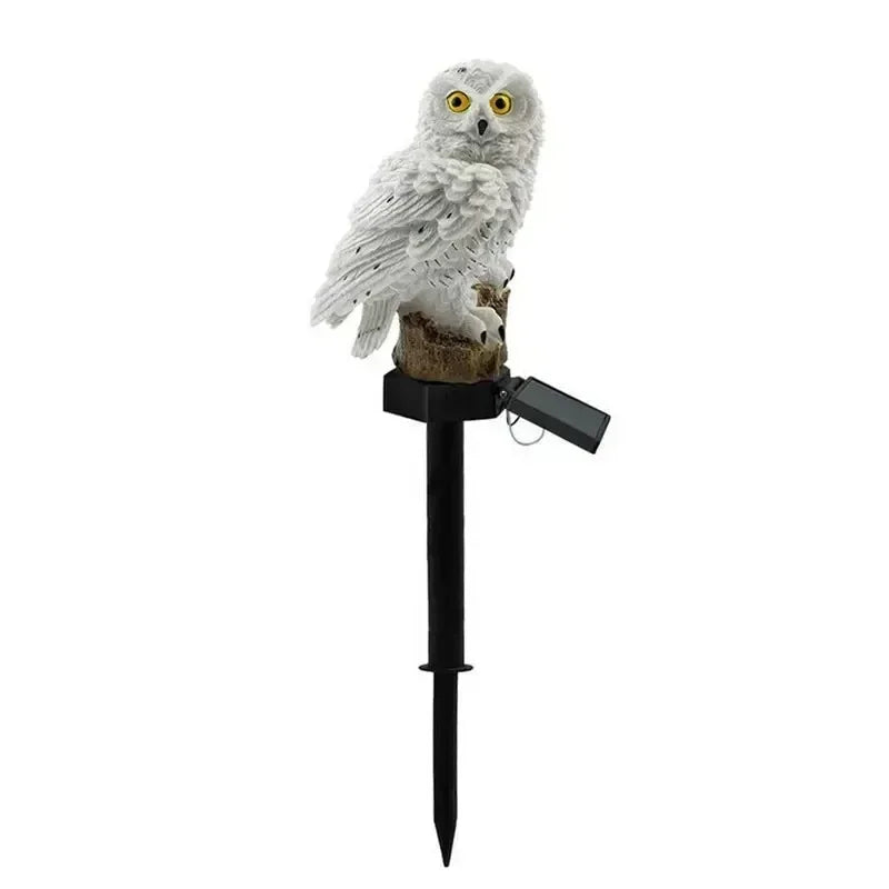 Solar Lamp Owl Animal Garden Lights