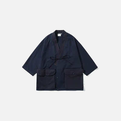 Vintage Loose Japanese Kimono Cardigan Shirt