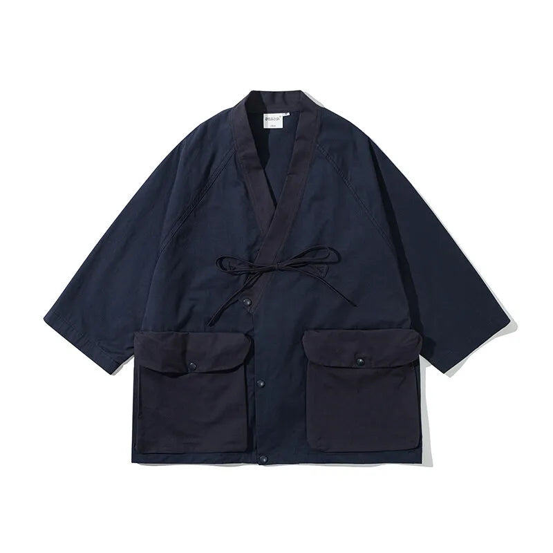 Vintage Loose Japanese Kimono Cardigan Shirt