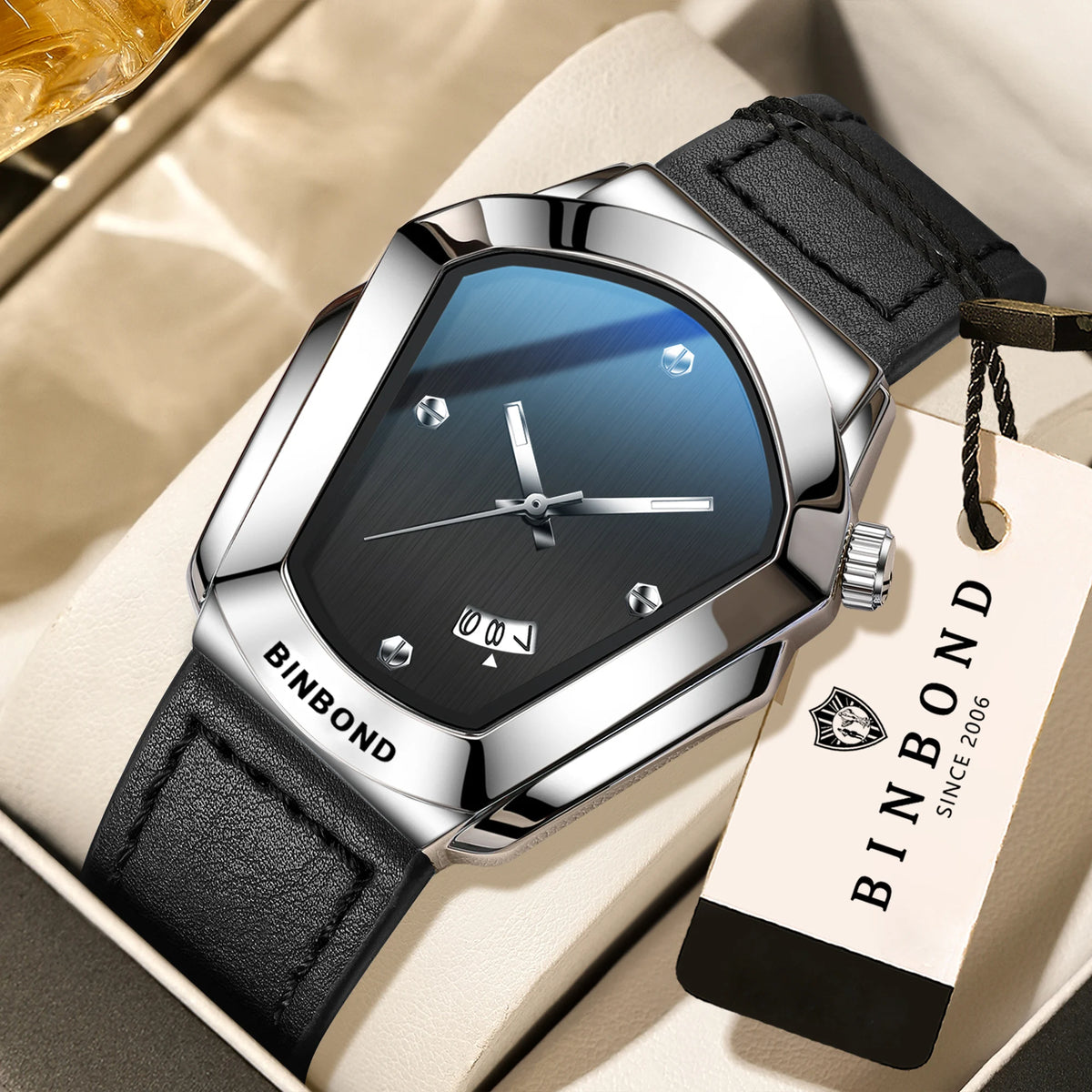 Motor‑cycle Style Dial Casual Watch
