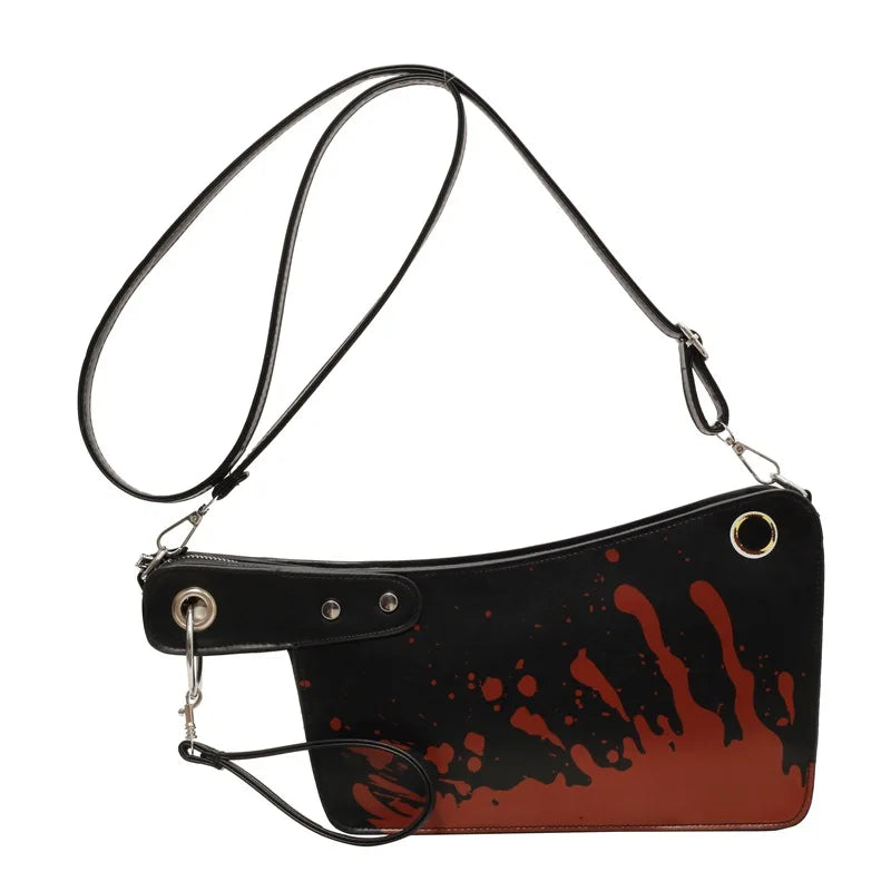 Bloody Knife Clutch Bags
