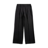 Comfortable Black Loose Korean Pants