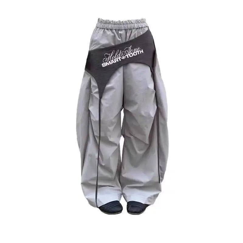 Y2K Wide Leg Retro Cargo Pants