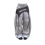 Y2K Wide Leg Retro Cargo Pants