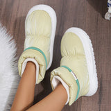 Winter Cotton Padded Thick Sole Shoes