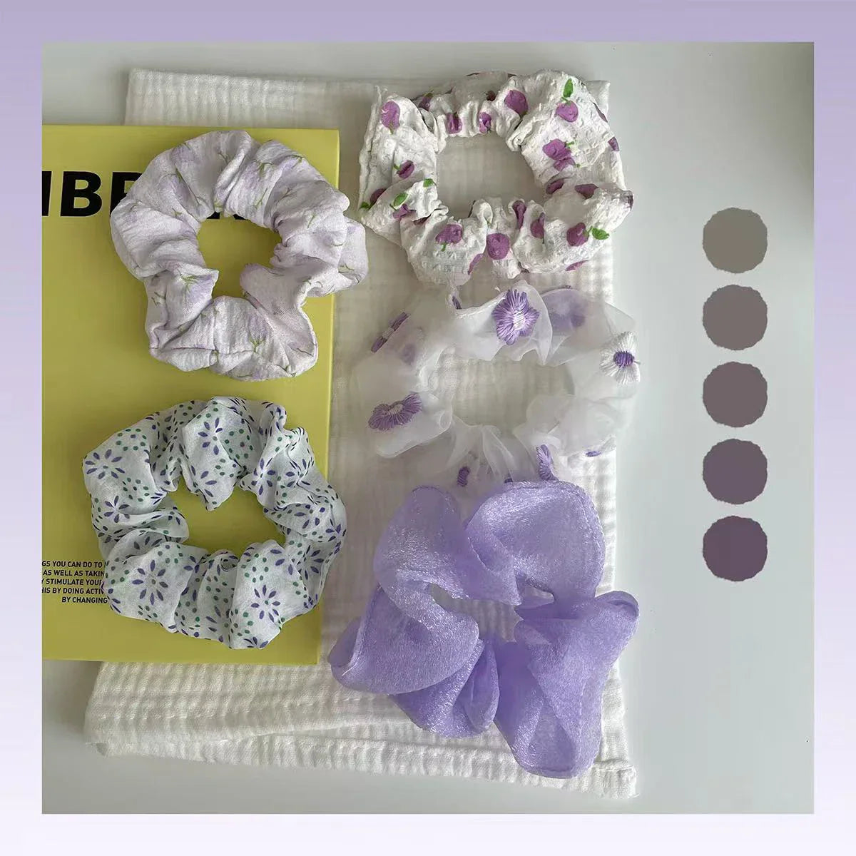 Pink Blossom Hair Band Sets