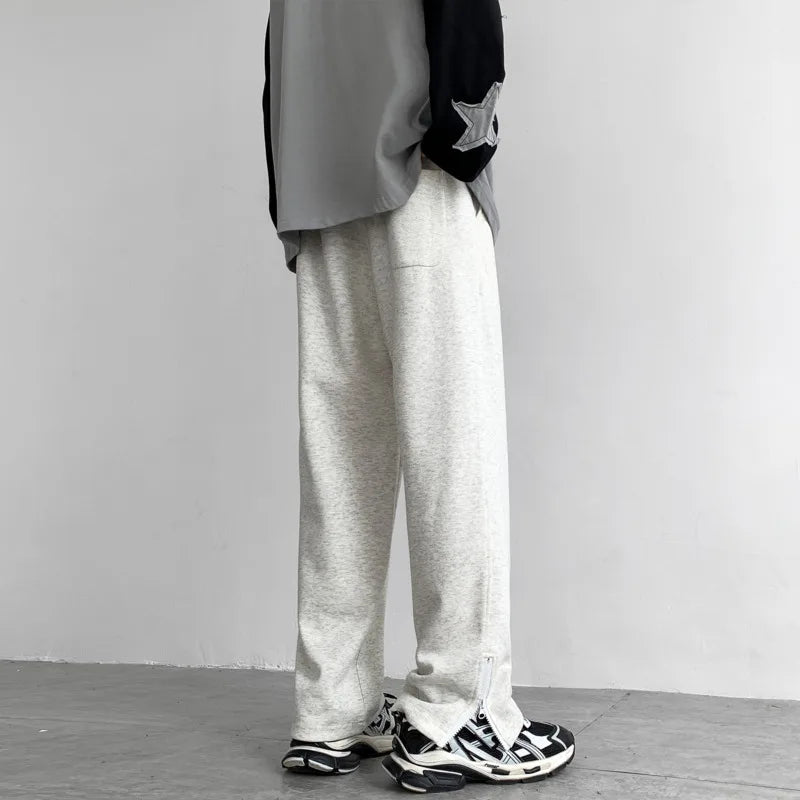 Y2K Zip-Up Leg Sweatpants