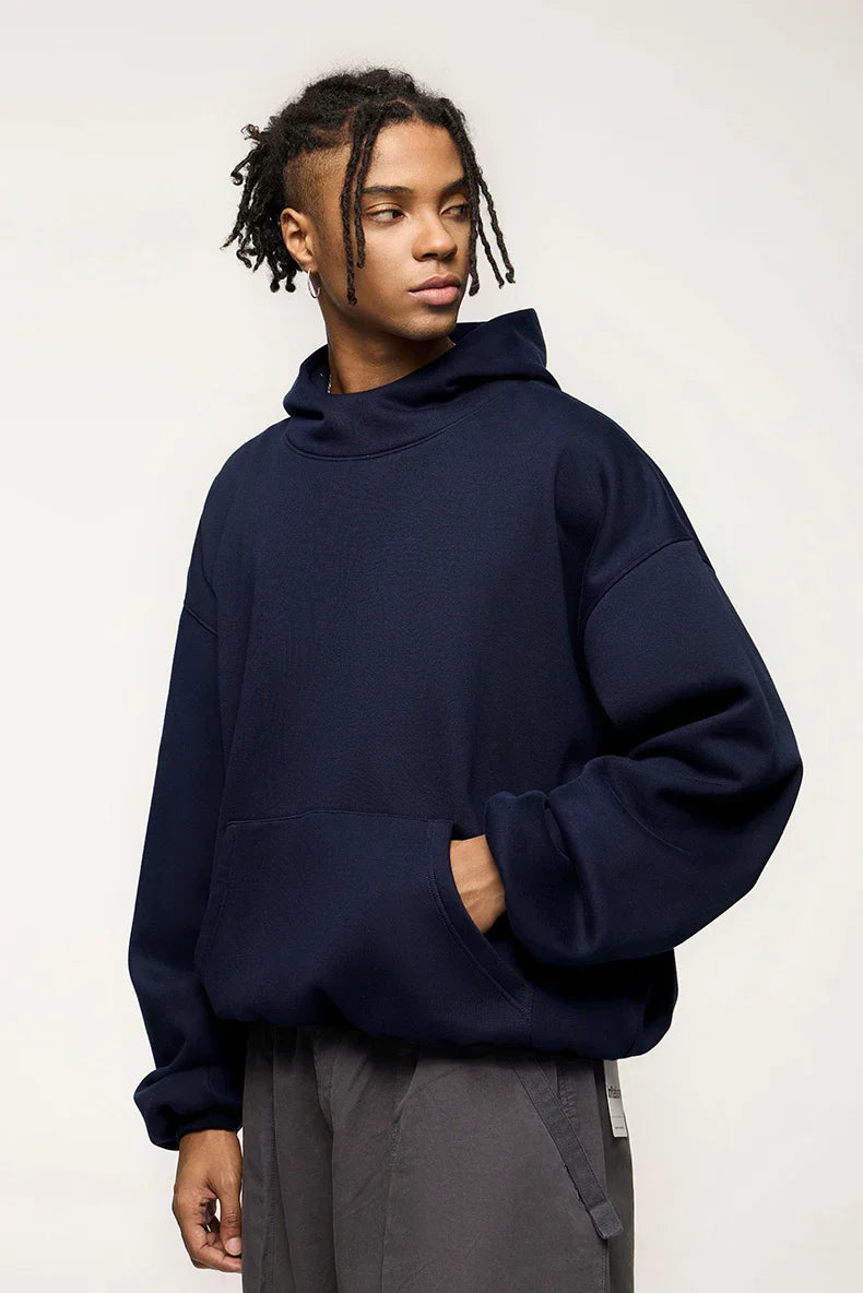 Oversized Autumn Basic Hoodie