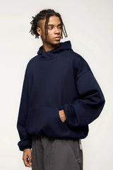 Oversized Autumn Basic Hoodie