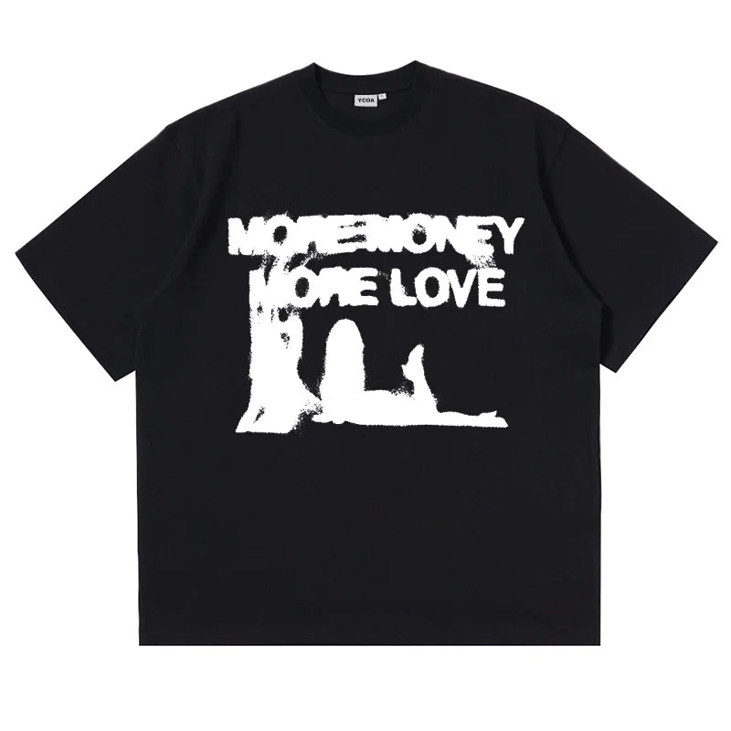 Y2K More Money More Love T-shirt