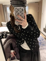 Korean Polka Dots Cardigan