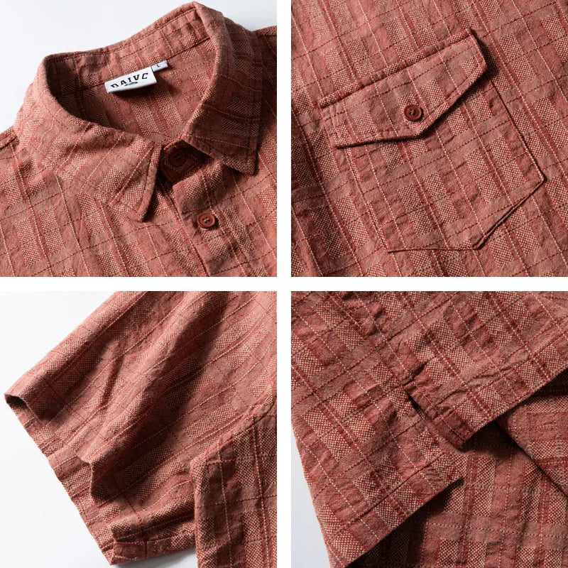 Oversize Plaid Tooling Shirt