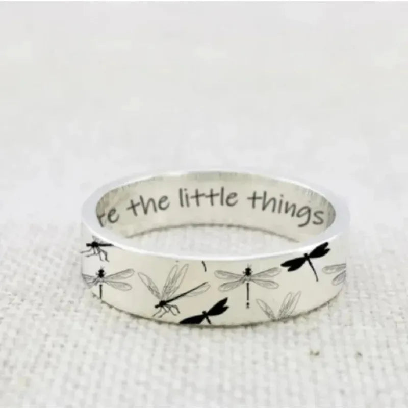Dragonfly Pattern Ring