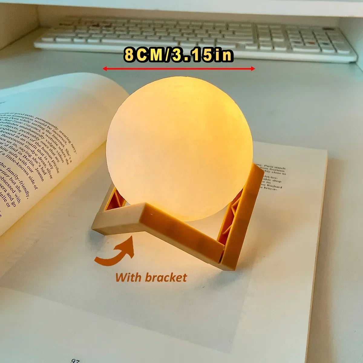 16 Colors Moon Lamp