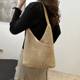 Woven Summer Shoulder Bag