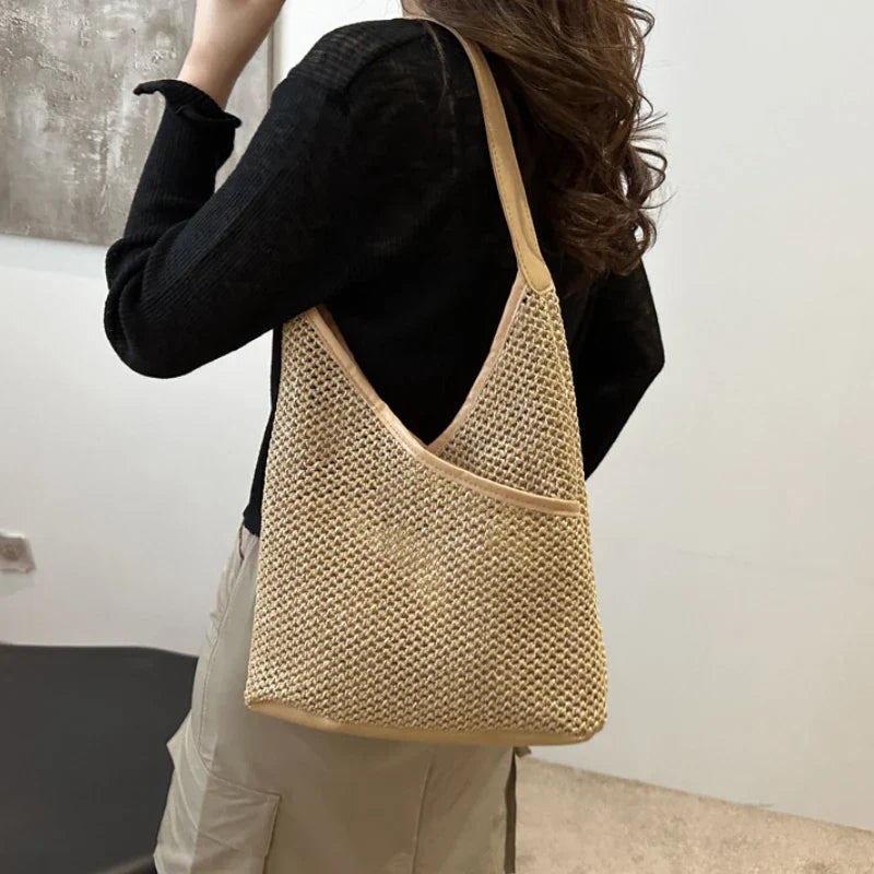 Woven Summer Shoulder Bag