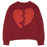 Oversized Knitted Sweater Graphic