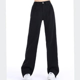 High Waist Wide Leg Women's Jeans