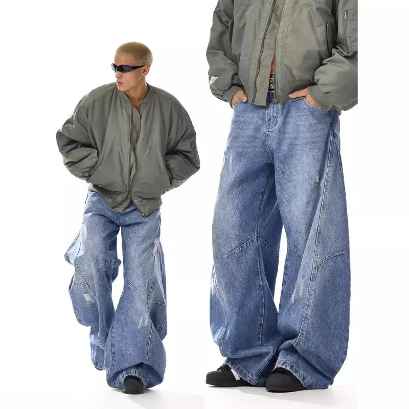 Retro Baggy Y2K Wide Leg Jeans