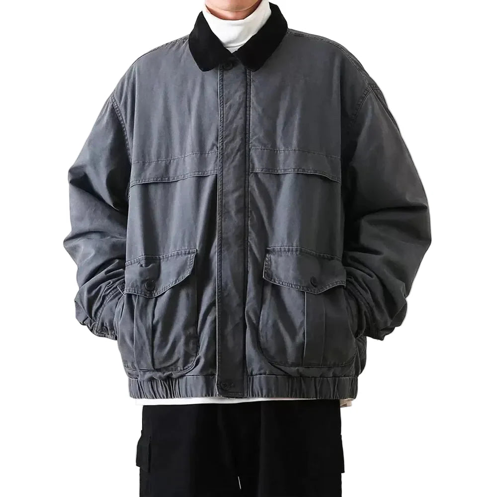 City boy Loose Windbreaker Jacket