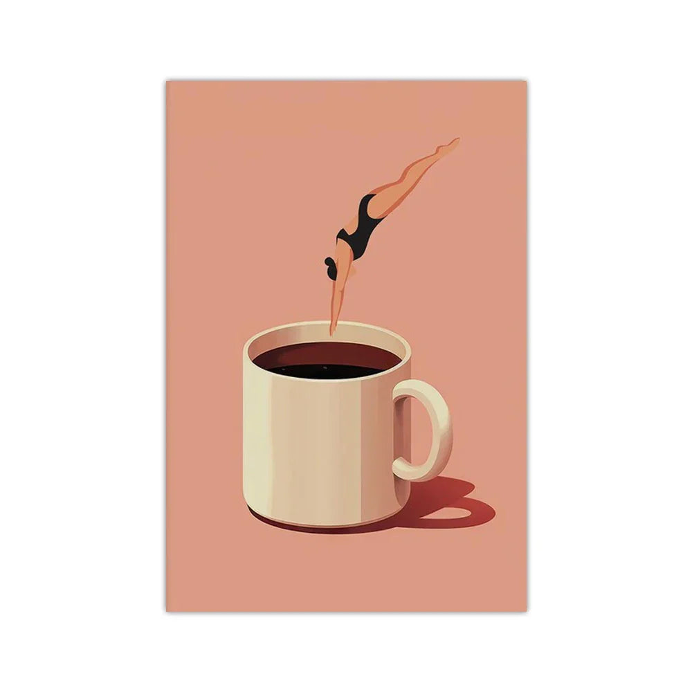 Retro Coffee Poster