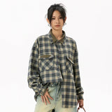 Plaid Print Women's Shirt