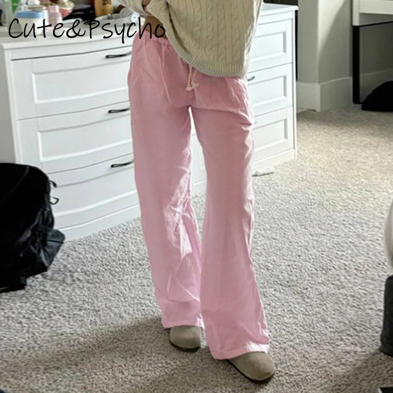 Barbie Core Pink Cotton Candy Pants