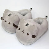 Cute Cat Fluffy Winter Indoor Slippers