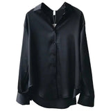 Corporate Girl Flare Sleeves Shirt
