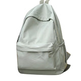 Solid Color Rounded School Backpack