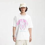 Amerikanisches Oversized bedrucktes T-Shirt