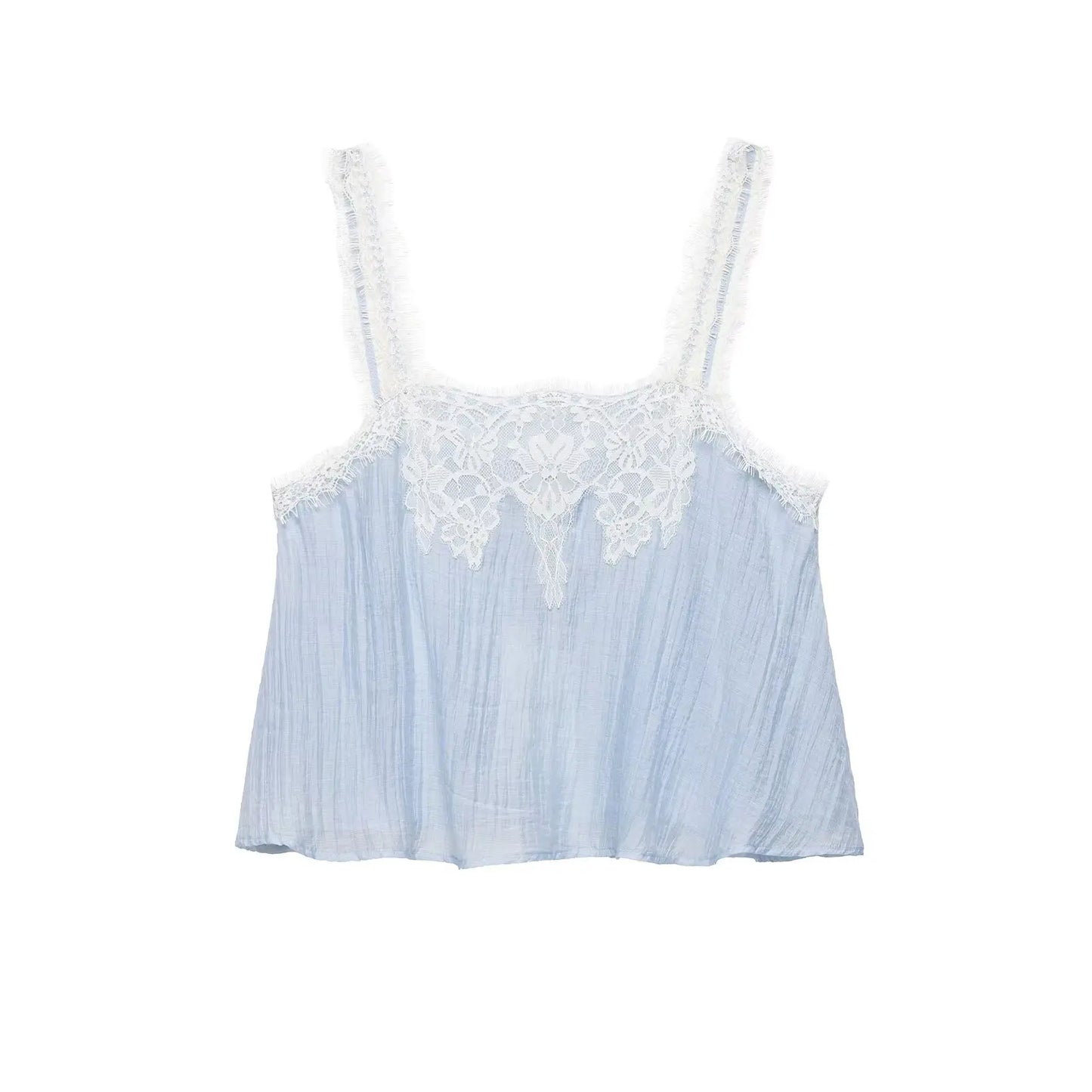 Old Money Women's Blue Halter Beach Set