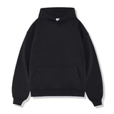 Sudadera con capucha lisa de color liso